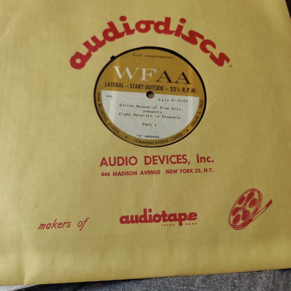 WFAA vinyl record - Picture 3 of 3